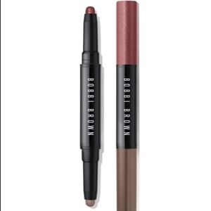 BOBBI BROWN Bronze Pink/Espresso Dual-Ended Long-Wear Cream Shadow Stick